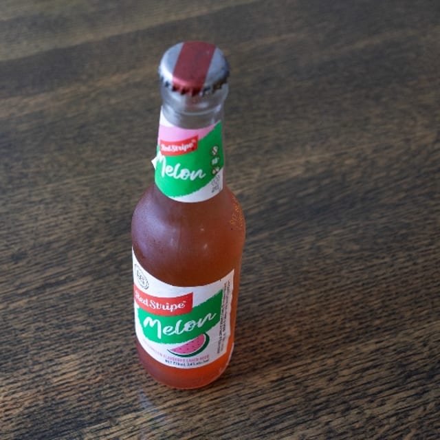Melon Red Stripe.
