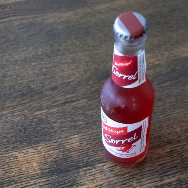 Sorrel red Stripe.