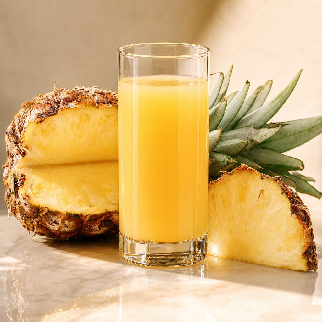 Pineapple juice.