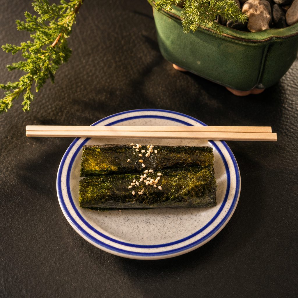 Salmon Temaki.