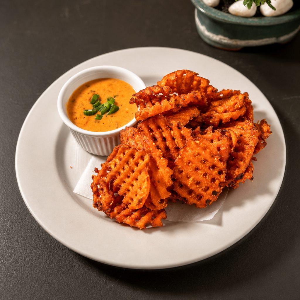 Sweet Potato Fries - Hot Honey.
